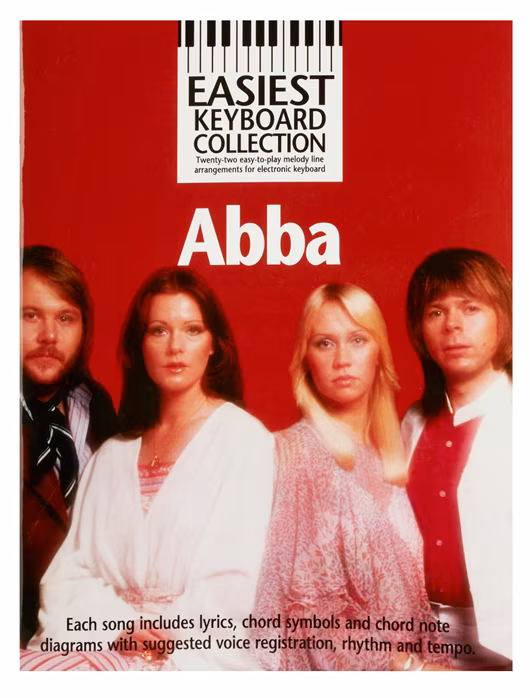 MS Easiest Keyboard Collection: Abba - Klaviernoten