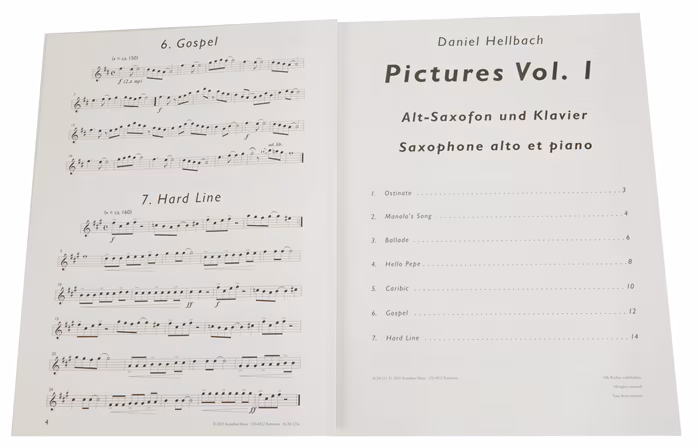 MS Pictures 1 - Saxophon-Noten