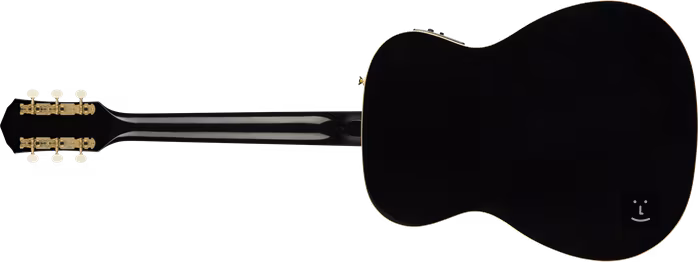 Fender Tim Armstrong 10th Anniversary Hellcat WN BLK - Elektroakustische Gitarre