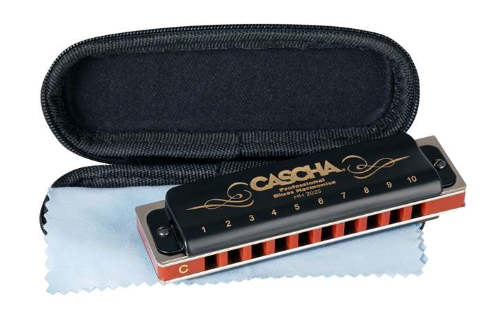 Cascha Professional Blues Series C-major - Mundharmonika