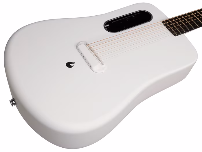 Lava Music ME2 FreeBoost White - Elektroakustische Gitarre mit Effektprozessor