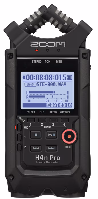 Zoom H4n Pro Black (gebraucht) - Aufnahmegerät in Taschenformat