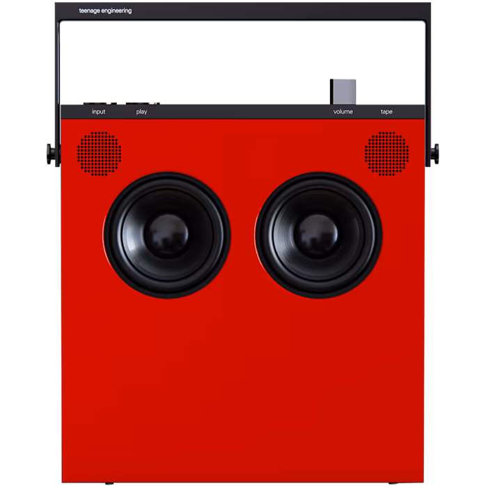 Teenage Engineering OB-4 Red - Mobiler Wireless Lautsprecher