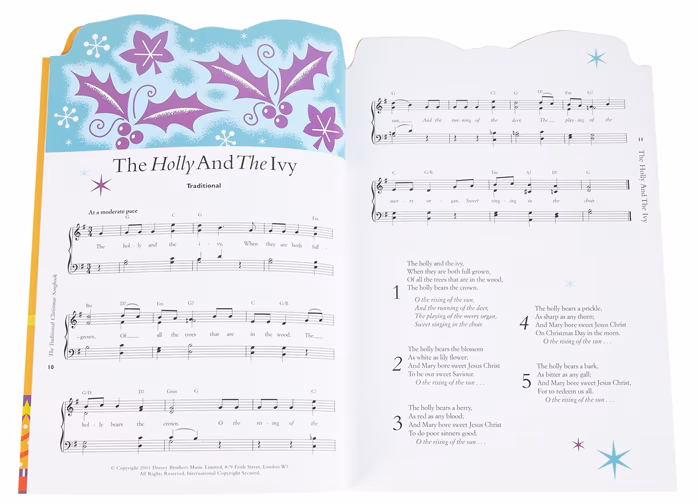 MS The Christmas Songbook: Colour Edition - Weihnachtslieder