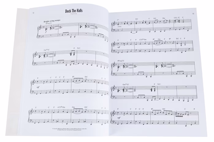 MS A Jazzy Christmas - Piano - Klaviernoten