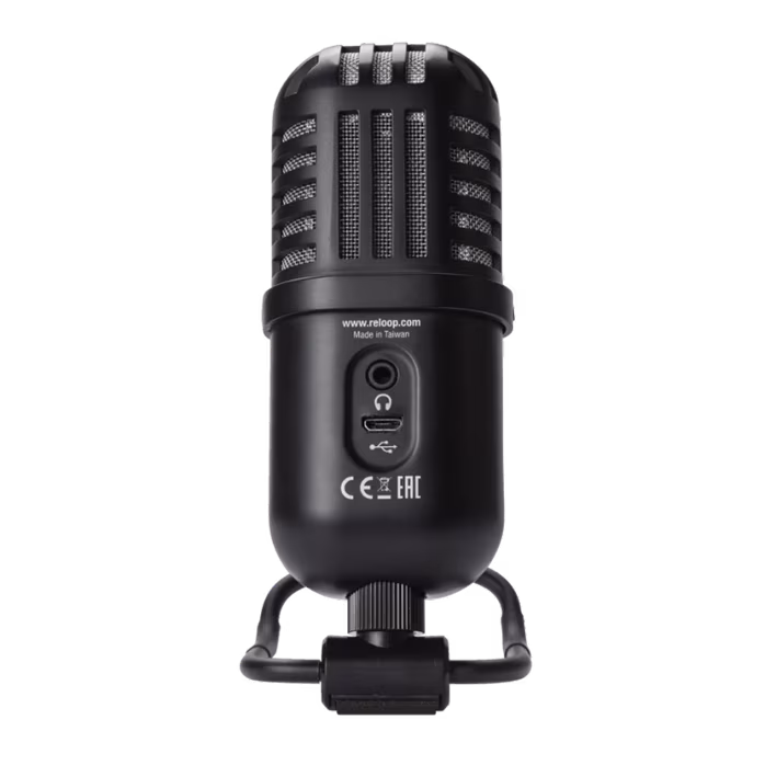 Reloop sPodcaster Go - USB Kondensator-Mikrofon