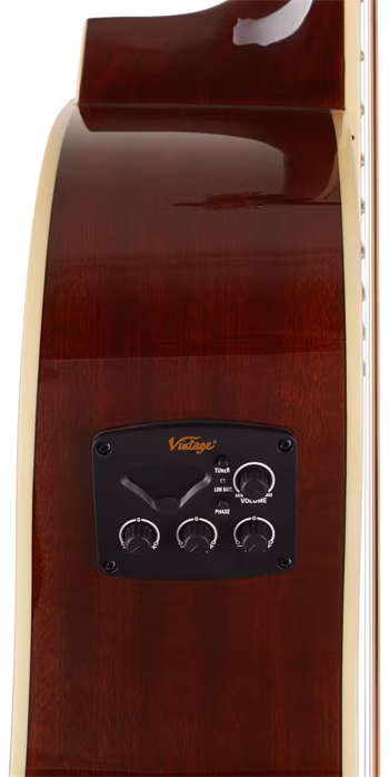 Vintage VE330N - Elektroakustische Gitarre