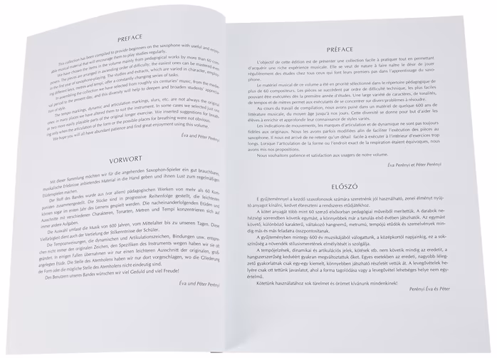 MS 222 Studies for Saxophone - Saxophon-Schule für Anfänger