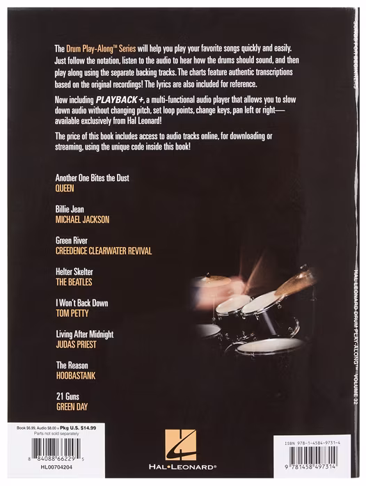 MS Drum Play-Along: Volume 32 - Schlagzeug-Noten