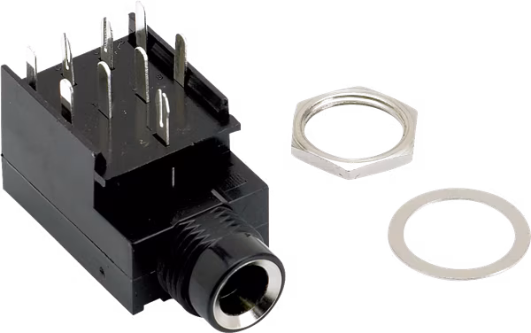 Fender Stereo Amplifier Jack, 9-Pin - Gitarren-Hardware