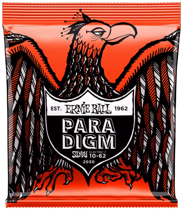 Ernie Ball 2030 Paradigm 7-String Skinny Top Heavy Bottom - Saiten für siebensaitige E-Gitarre