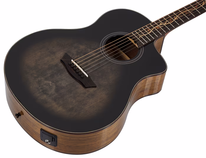 Washburn BTS9VCECH-D-U - Elektroakustische Gitarre