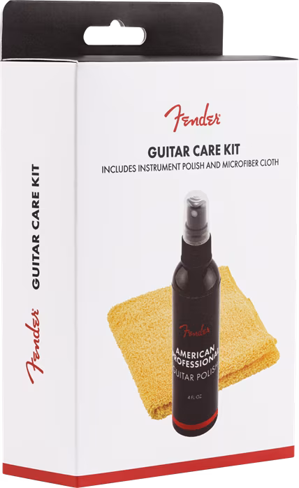 Fender 4oz Polish and Shop Cloth, 2 Pack - Pflegemittel für Gitarre