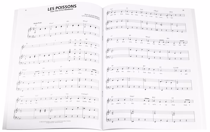 MS Disney Songs For Male Singers: 10 All-Time Favorites - Gesangsnoten