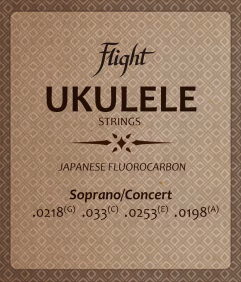 Flight Fluorocarbon Ukulele Strings Soprano/Concert - Saiten für Sopran-/Konzert-Ukulele