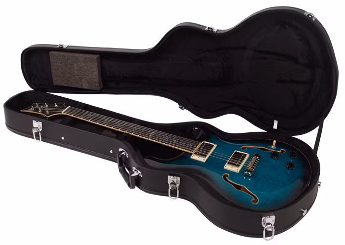 PRS SE Hollowbody II Piezo Peacock Blue - Semiakustische Gitarre