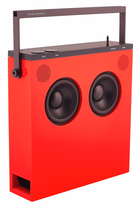 Teenage Engineering OB-4 Red - Mobiler Wireless Lautsprecher