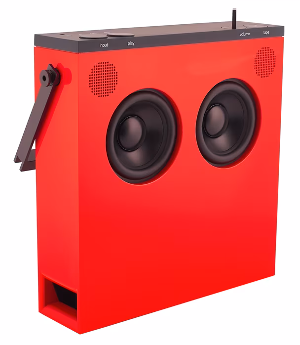 Teenage Engineering OB-4 Red - Mobiler Wireless Lautsprecher