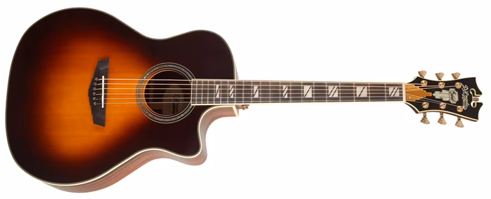 D'Angelico Excel Gramercy Vintage Sunburst - Elektroakustische Gitarre