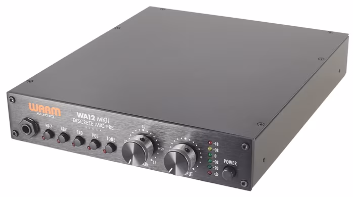 Warm Audio WA12 MKII Black - Mikrofon-Vorverstärker