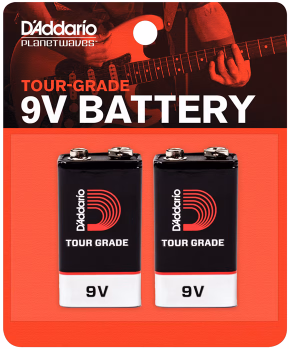 D'Addario PW-9V-02 - Batterie