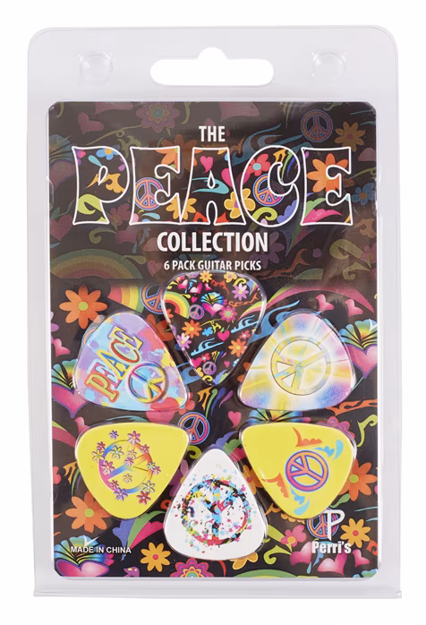 Perri's Leathers LP-PP05 Peace - Plektren