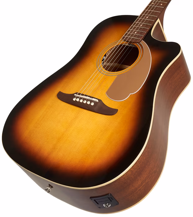 Fender Redondo Player WN SB - Elektroakustische Gitarre