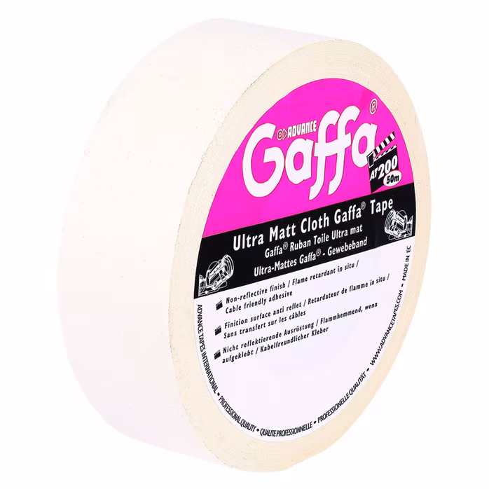 Advance Tapes Gaffa AT200 White 50 m - Gaffa