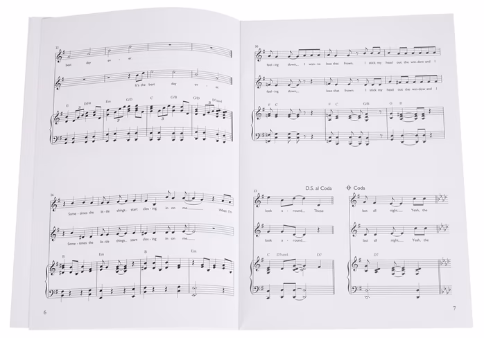 MS Little Voices - Film Songs - Gesangsnoten