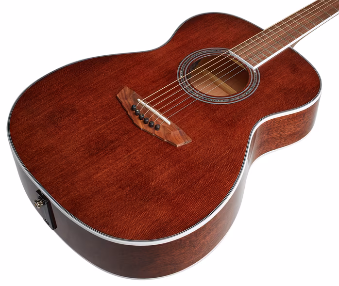 D'Angelico Tammany XT Orchestra Walnut Stain - Elektroakustische Gitarre