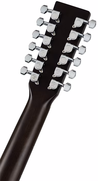 Sigma Guitars GM12E-BKB - Zwölfsaitige elektroakustische Gitarre