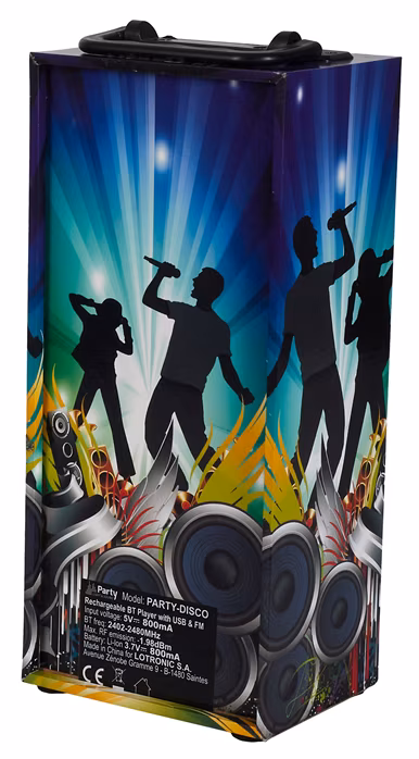 Party DISCO 2 - Mobiler Wireless Lautsprecher