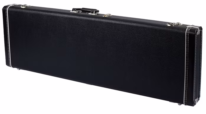 Fender Multi-Fit Case, Standard Black w/ Acrylic Interior (ausgepackt) - Koffer für E-Bass