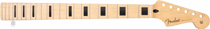 Fender Player Series Stratocaster Neck, Block Inlays, 22 Medium Jumbo Frets, Maple - Gitarrenhals