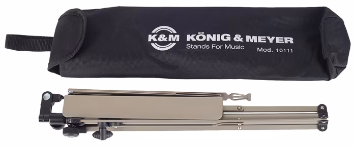K&M 101 Nickel + bag - Notenständer
