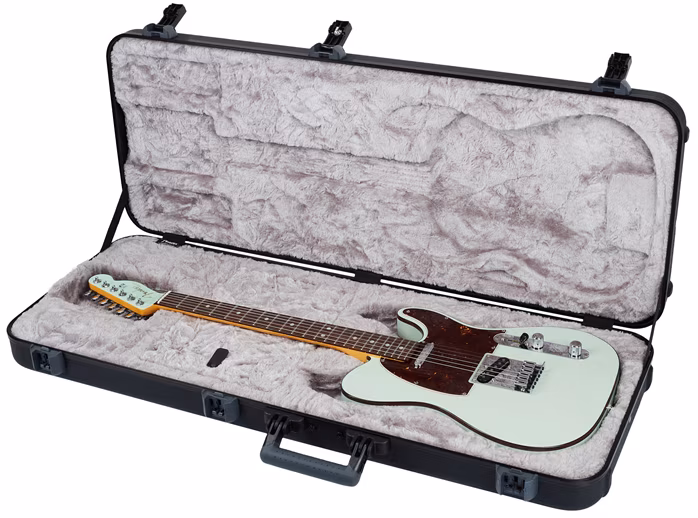 Fender American Ultra Luxe Telecaster RW Transparent SG - E-Gitarre