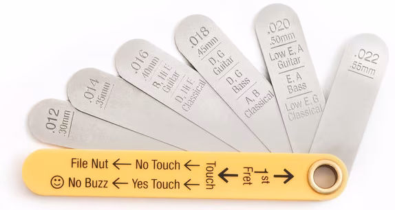 Music Nomad Precision Nut Height Gauge - Universal-Tool