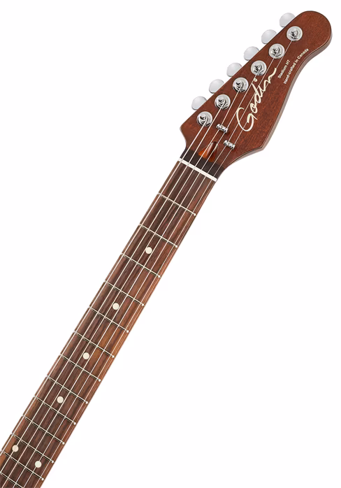 Godin Stadium HT Trans White RN - E-Gitarre