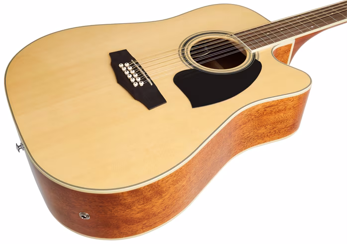 Ibanez PF1512ECE Natural - Zwölfsaitige elektroakustische Gitarre