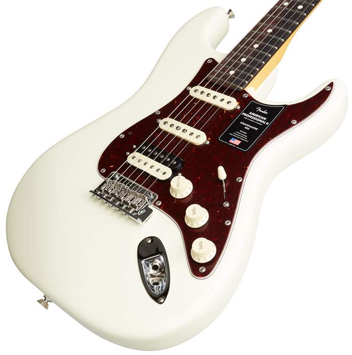 Fender American Professional II Stratocaster HSS RW OWT - E-Gitarre