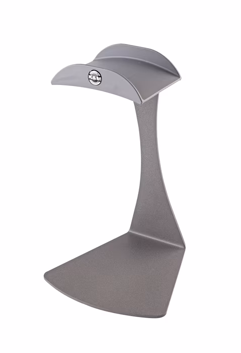 K&M 16075 Headphone table stand gray - Kopfhörerhalter
