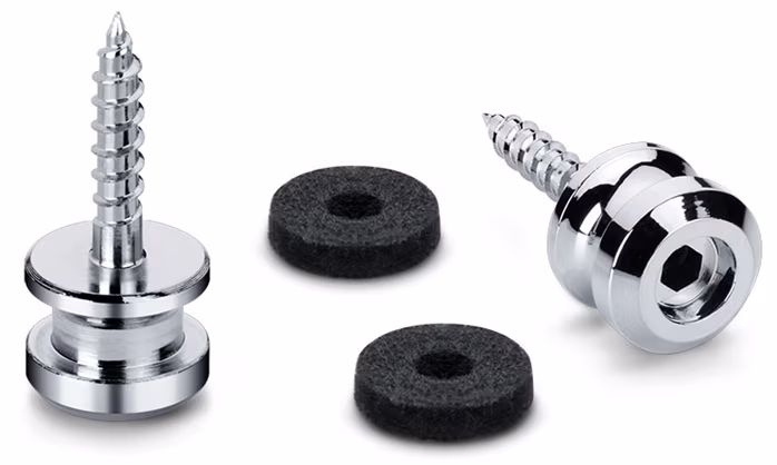 Schaller Buttons for S-Lock S Chrome - Schraube für Gurt