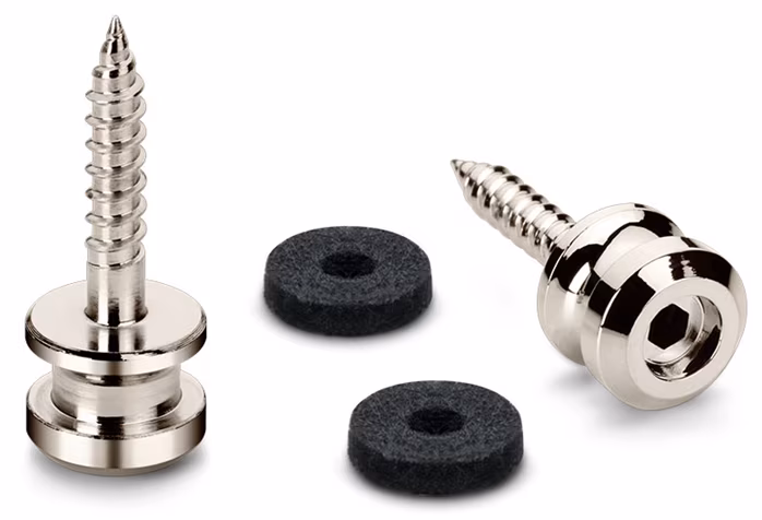 Schaller Buttons for S-Lock M Nickel - Schraube für Gurt