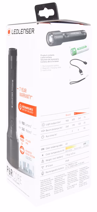 Led Lenser P6R CORE - Handleuchte