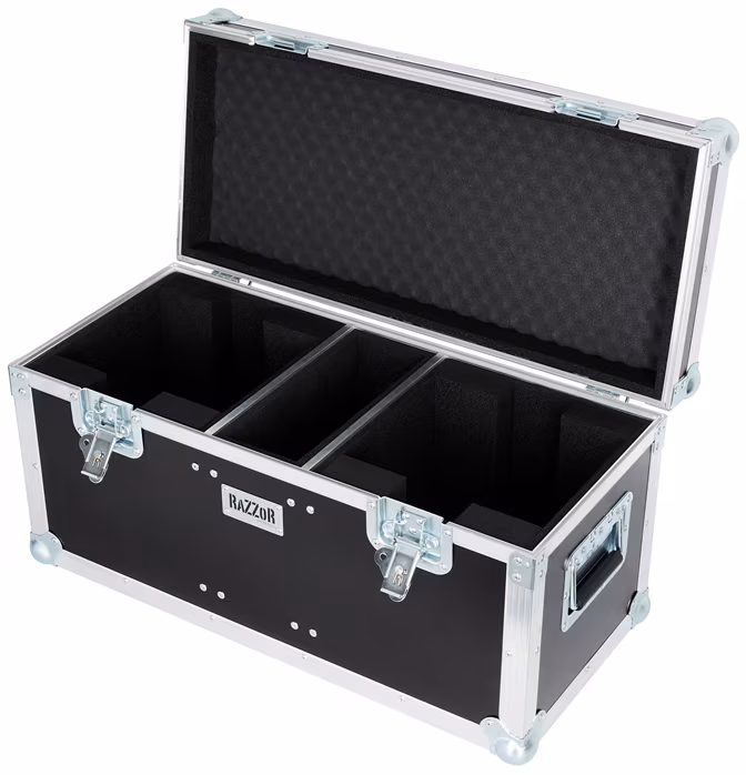 Razzor Cases 2x Cameo Ioda 1000 RGB Case - Flight Case für Beleuchtung