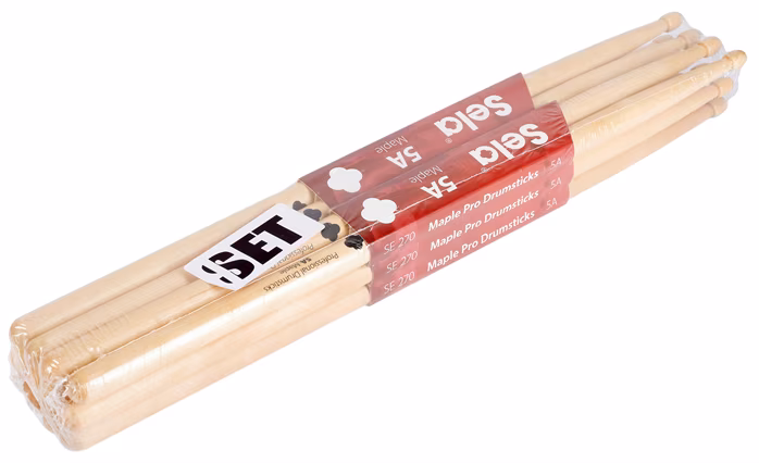 Sela 5A Maple 6 Pack - Preisgesenktes Ahorn-Trommelstöcke-Set
