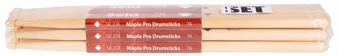 Sela 7A Maple 6 Pack - Preisgesenktes Ahorn-Trommelstöcke-Set