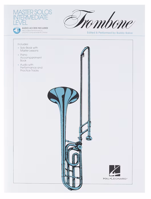 MS Master Solos Intermediate Level - Trombone - Posaunen-Noten