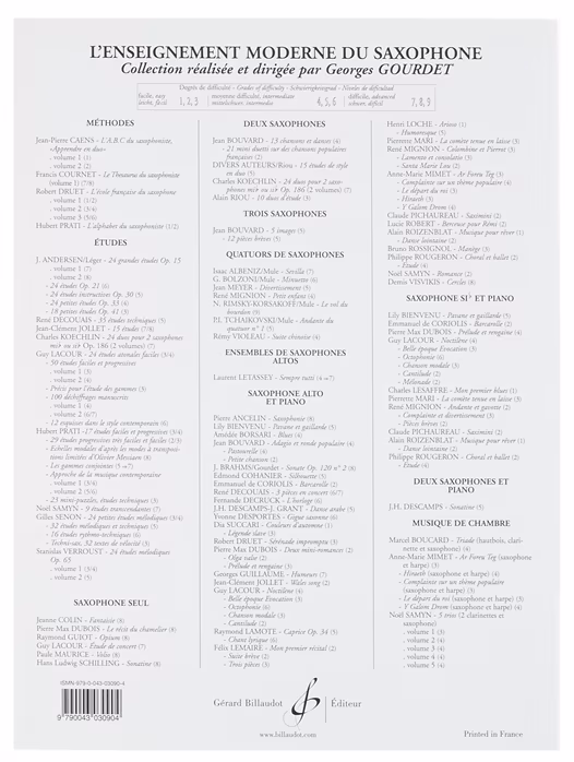 MS 32 Etudes mélodiques et technique - Saxophon-Schule für Anfänger