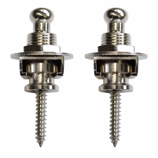 Richter Strap Lock Set Chrome - Security Locks für Gurt